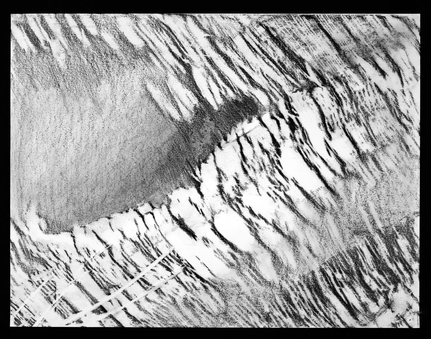 SCAPE Print 12 19.5" x 25.5" Graphite on Canson Dessin Paper