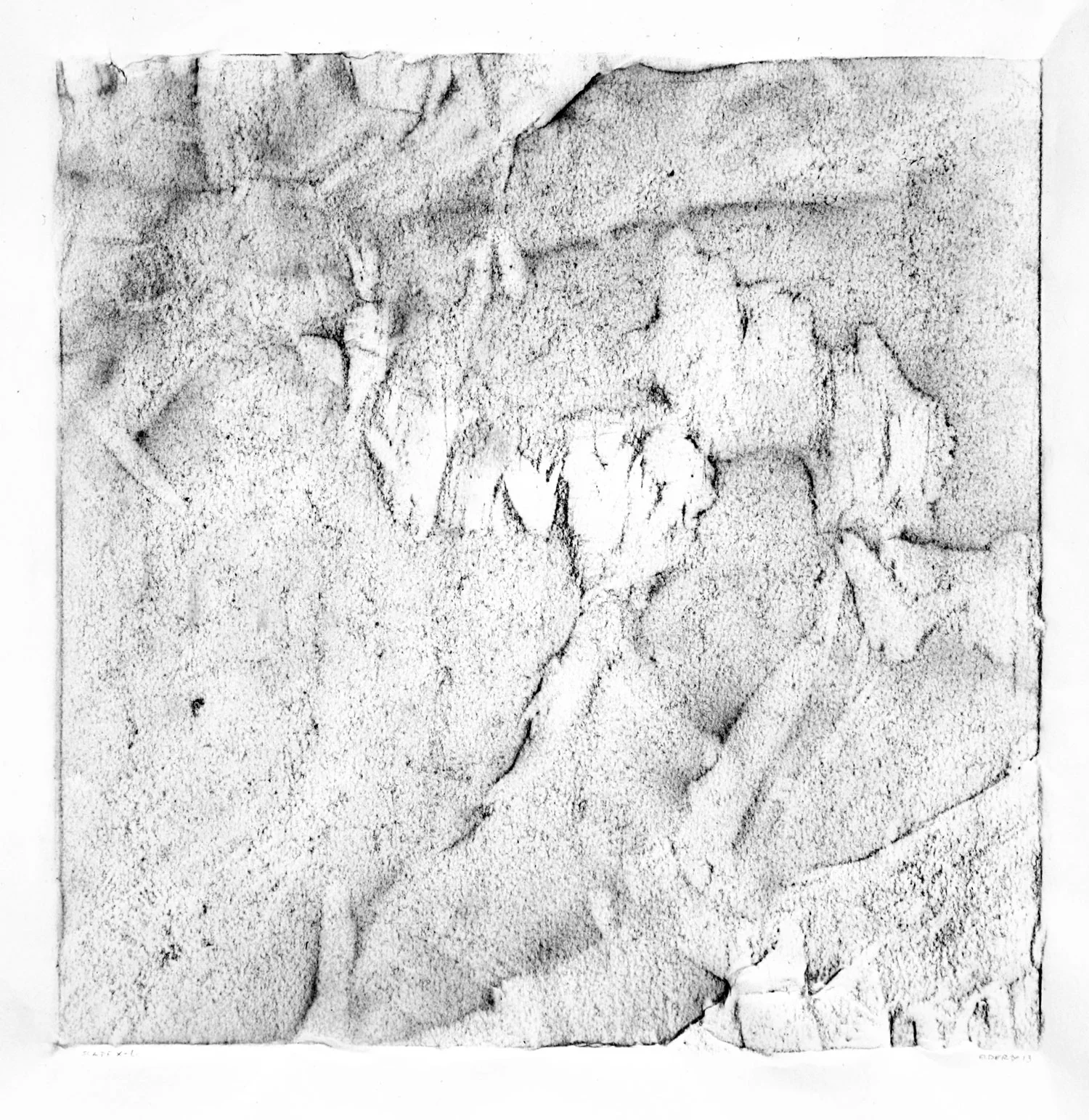 SCAPE, X-6 12" X 12" image 19.5" x 25.5" Canson Dessin Paper