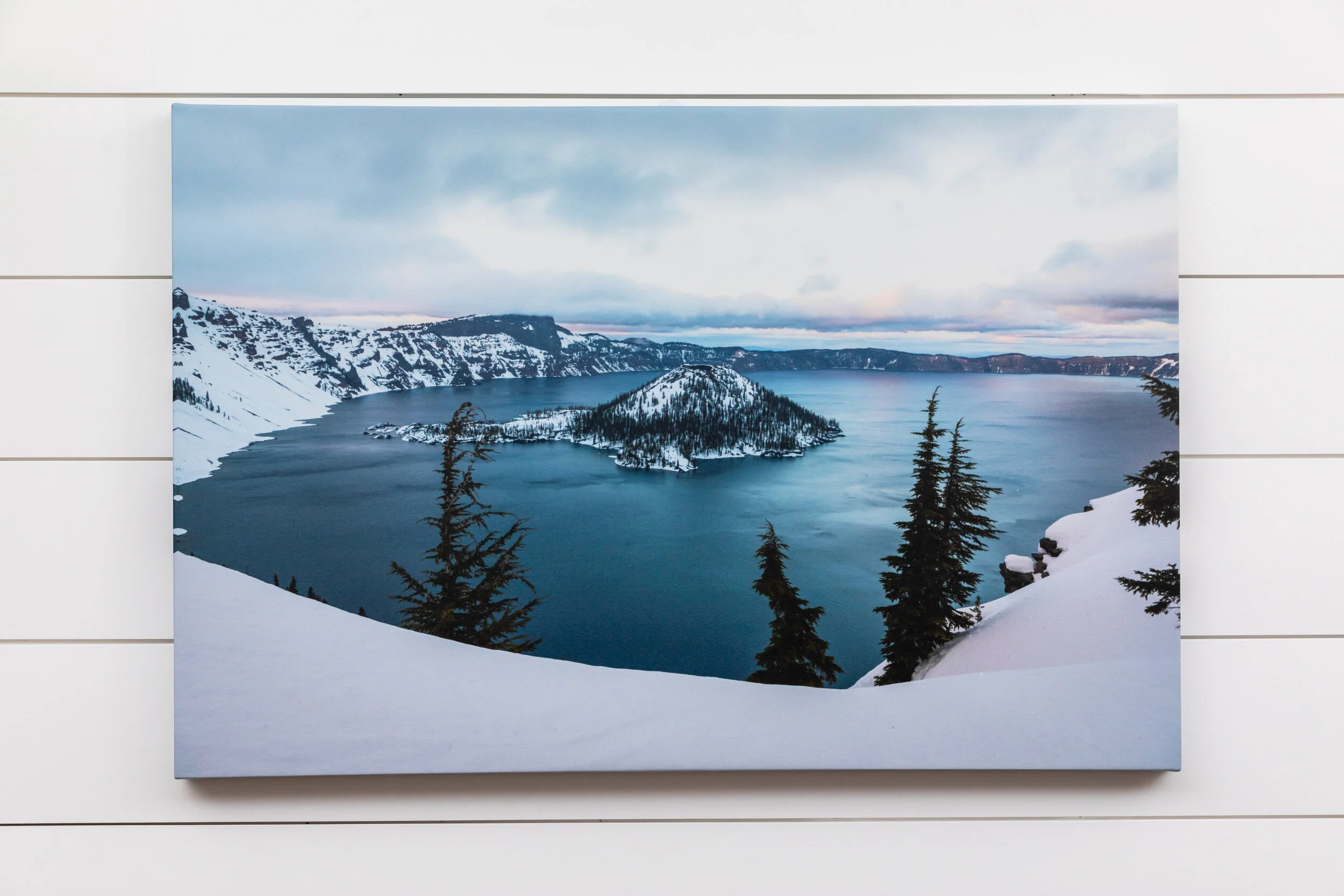 Winter Wizard Island -  Canvas