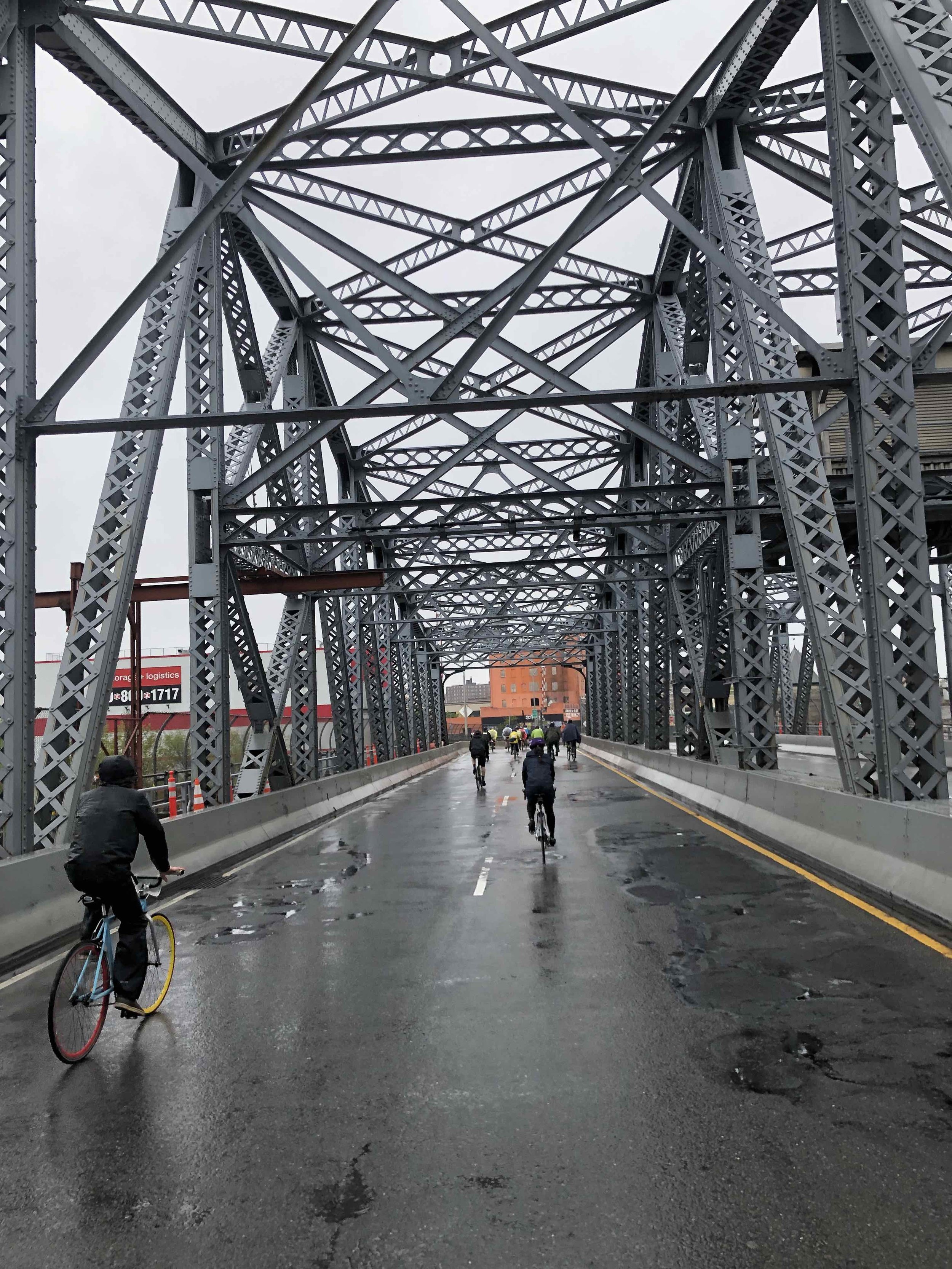 Going into The Bronx. Yer!
