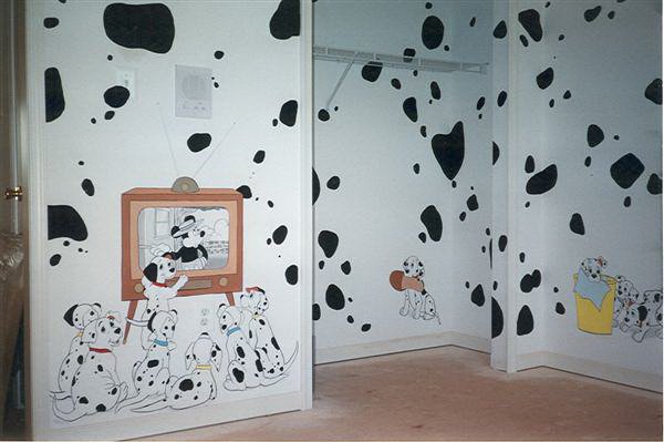 101 Dalmatians Mural