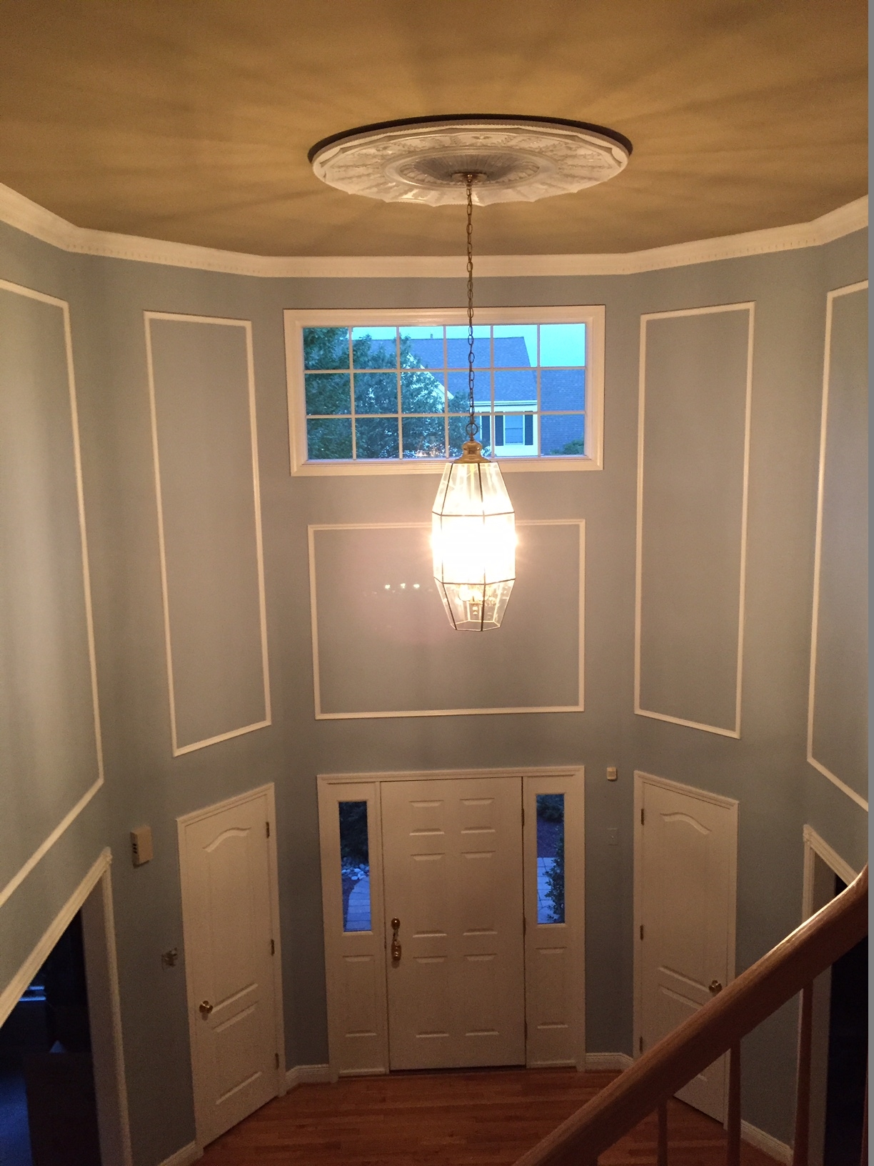 Foyer interior painting