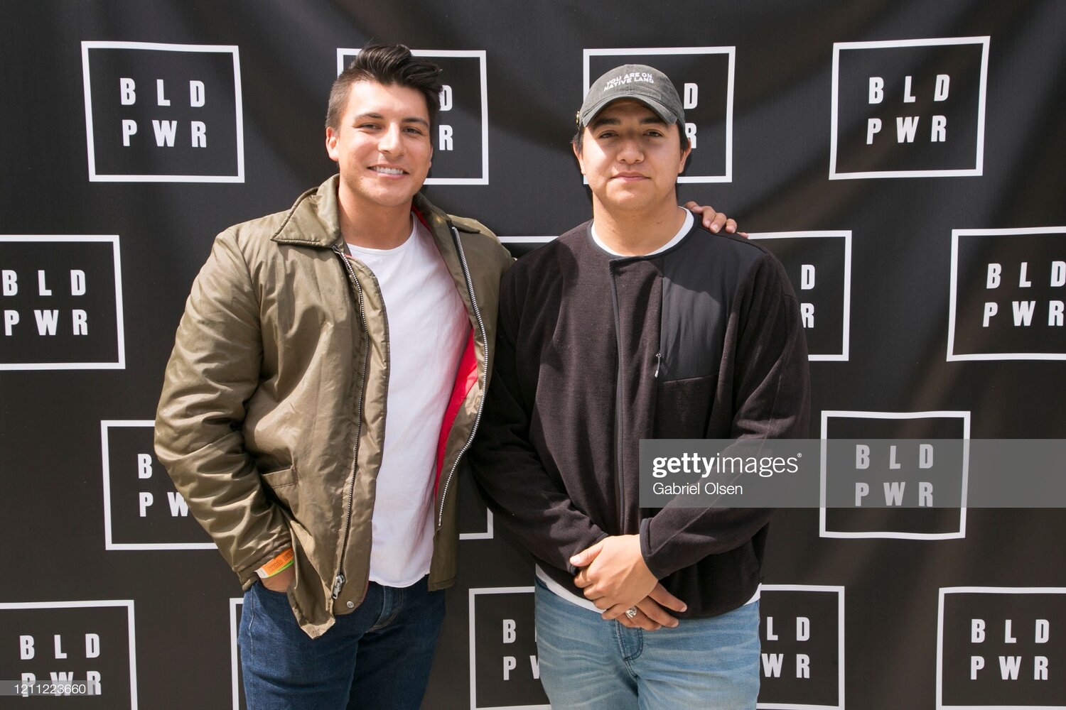 Hud and Joey at Los Angeles event  Photo Courtesy of Gabriel Olsen