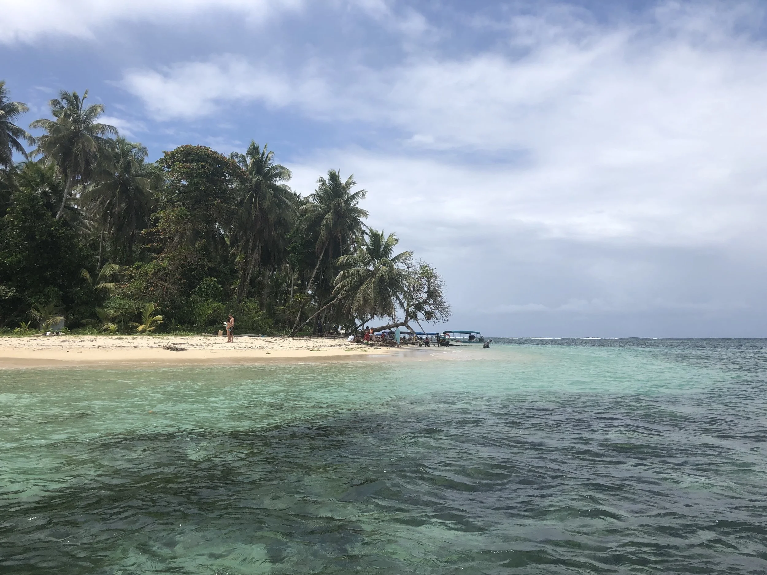 Isla Zapatillas, a protected, uninhabited island in the province of Bocas del Toro.