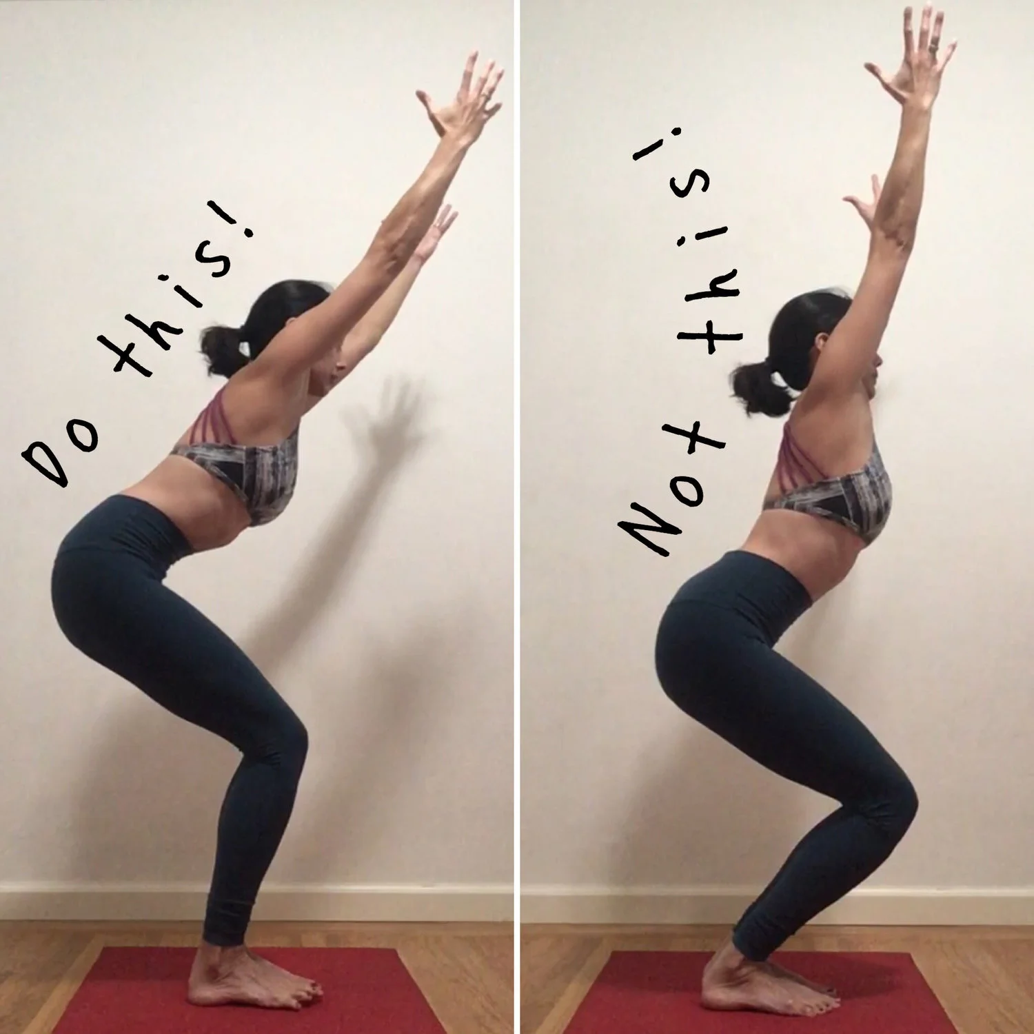 Do This! Not This! ~ Chair Pose ~