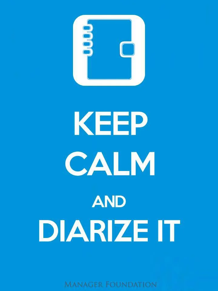 Keep Calm & Diarize It