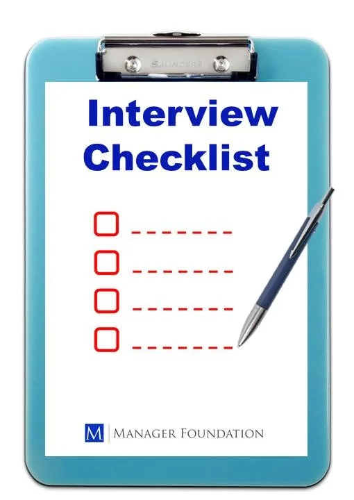 A Step-by-Step Interview Checklist to Improve Performance Through Hiring