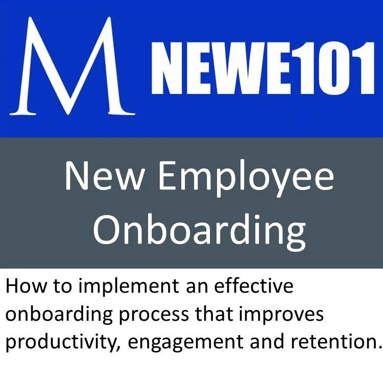 NEWE101 - New Employee Onboarding for Performance