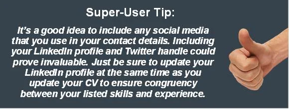 CV Writing Tip for Super Users Jpeg
