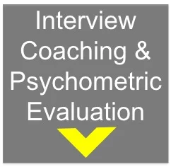 Interview coaching and psychometric testing