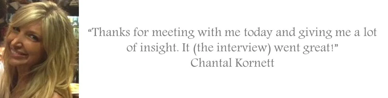 testimonal for the Manager Foundation professional interview coaching service jpeg