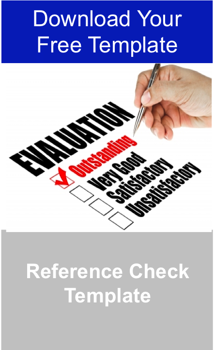 Download Your Free Manager Foundation Reference Check Template Jpeg