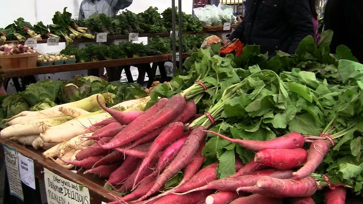 Produce at a farmer's market in Dupont Circle, Washington, DC. Photo Credit: Erica Christensen 