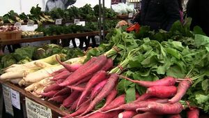 Produce at a farmer's market in Dupont Circle, Washington, DC. Photo Credit: Erica Christensen