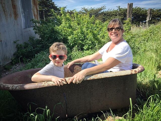 Happy Mother&rsquo;s Day to my awesome and selfless mom! Who else would jump in a rusty bathtub to put a smile on your face? Love you!!!
