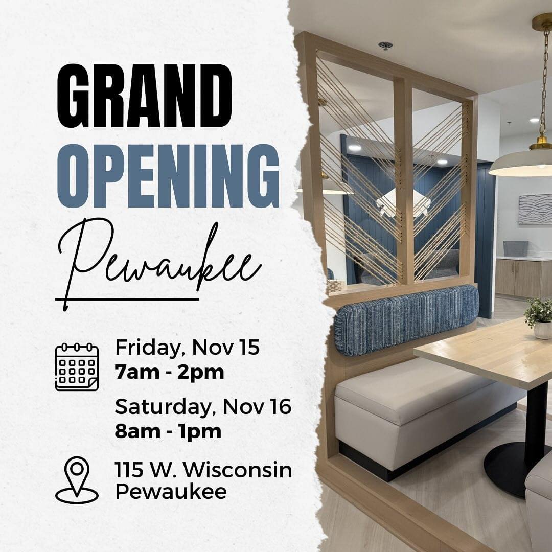Hello Pewaukee People!  The thedailydosejuicebar is opening up very close to our location. Go get a dose of wellness&hellip;and in summer when we open it will be the perfect place to fuel or refuel after a paddle!  How lucky are we #pewaukee