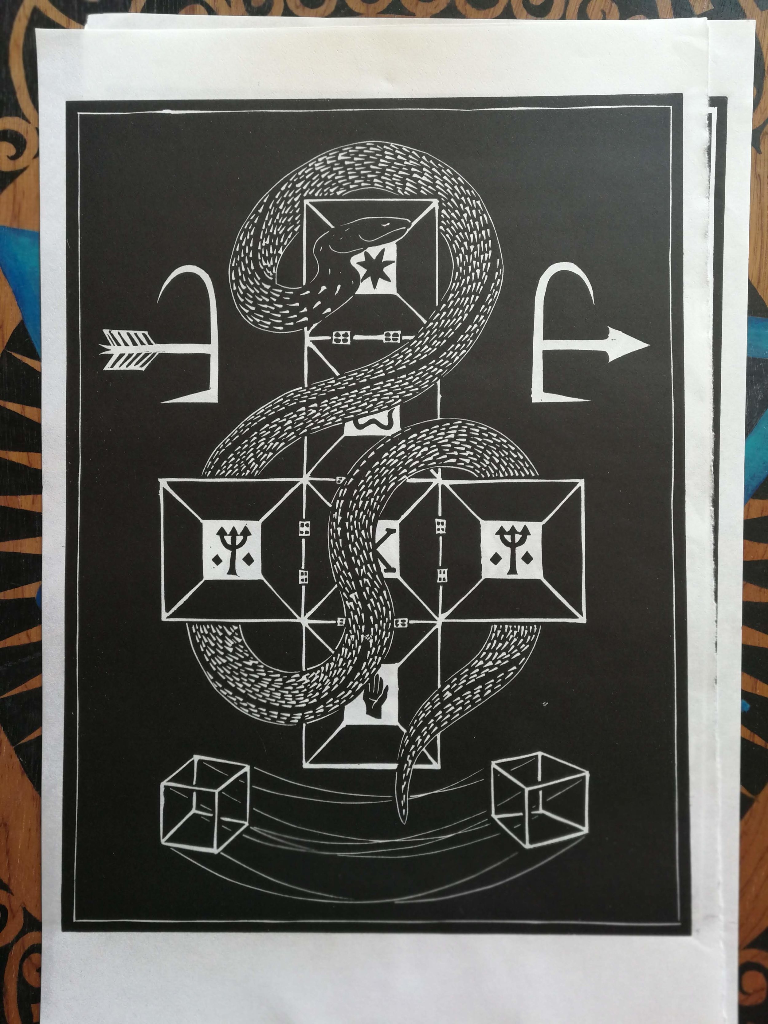 The Serpent in the Tesseract