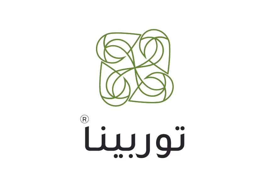 Turbina Green energy - Arabic Logo