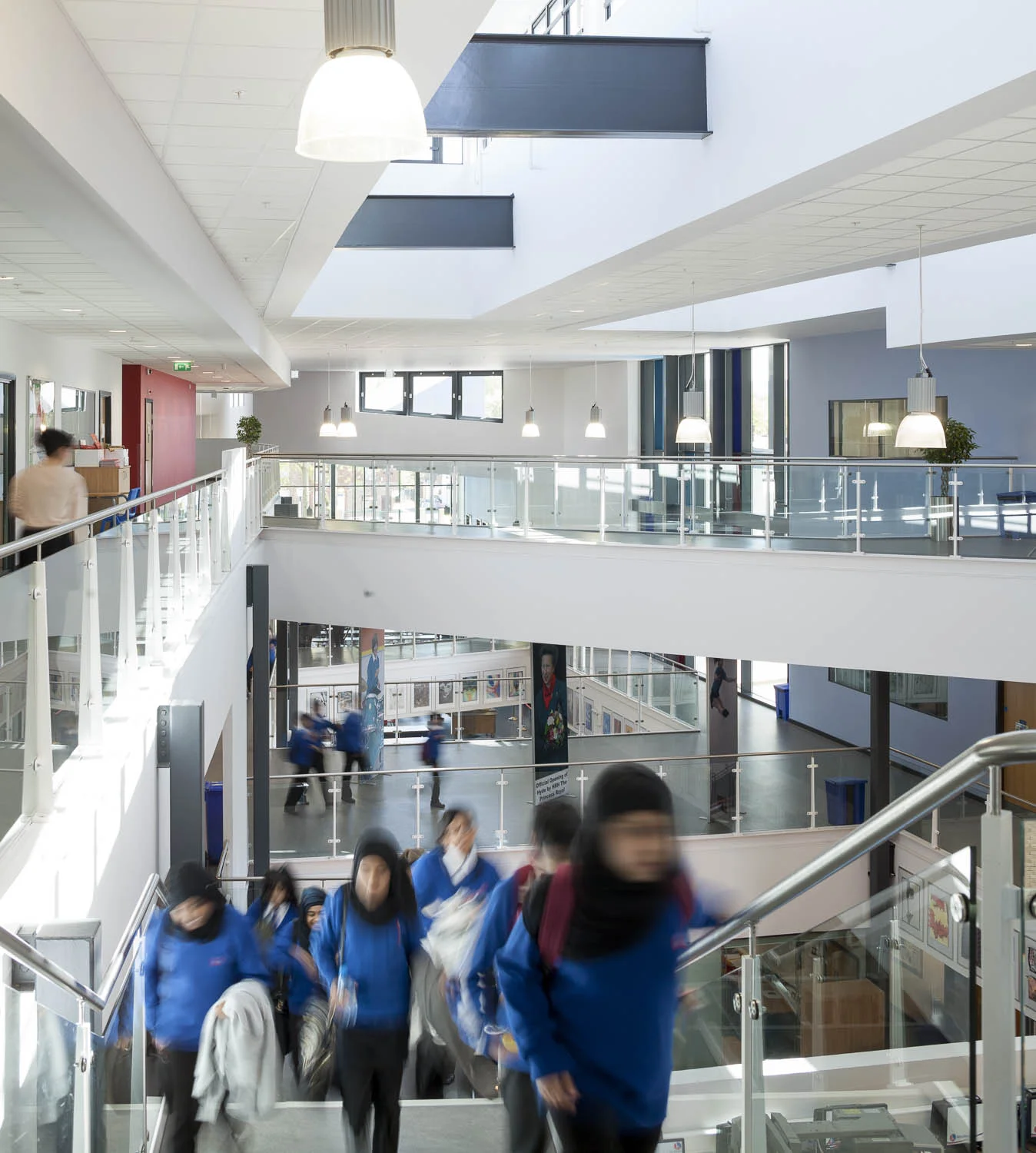 Central atrium space