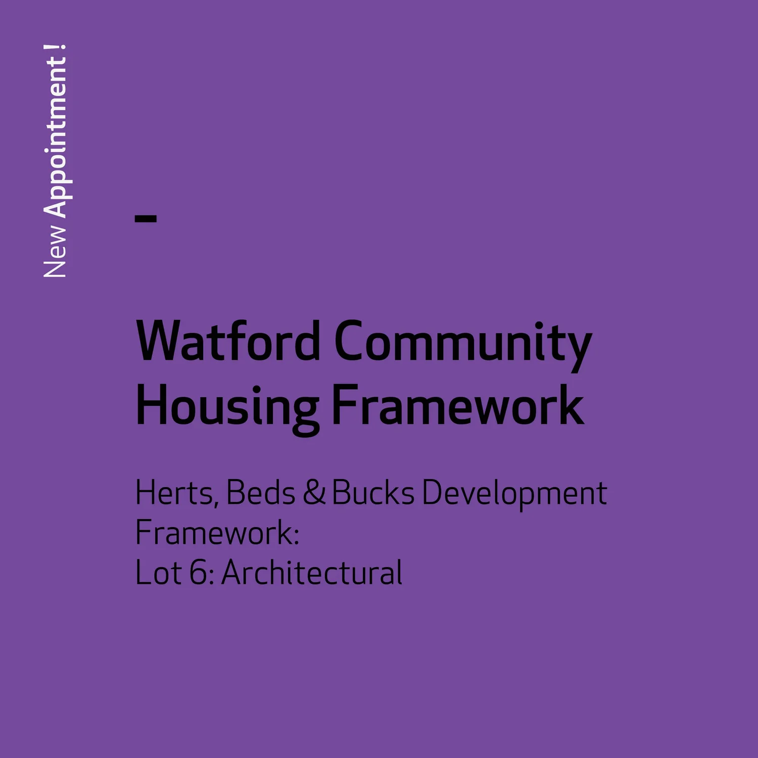 Rock Townsend New Appointment Watford Community HousingNew