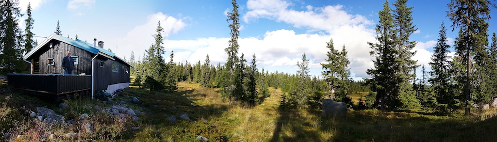 Mountain cabin on Sjusjøen