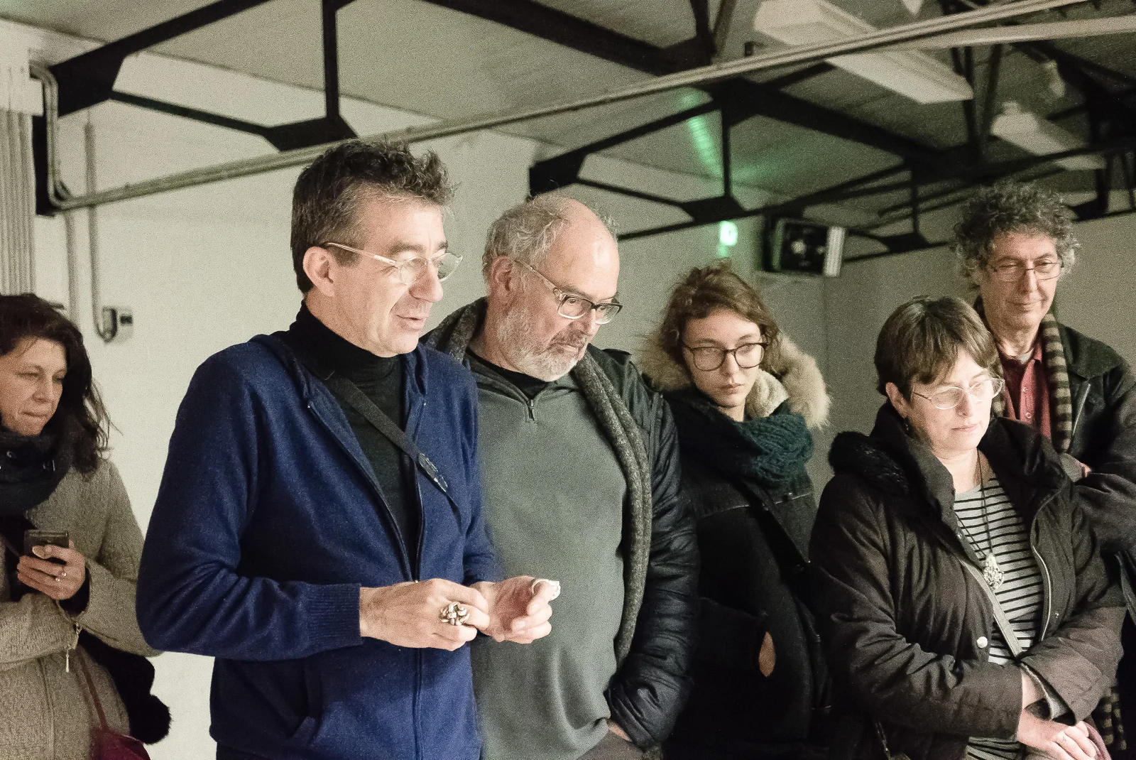 Yves Sabourin, during the public discussion after our live performance