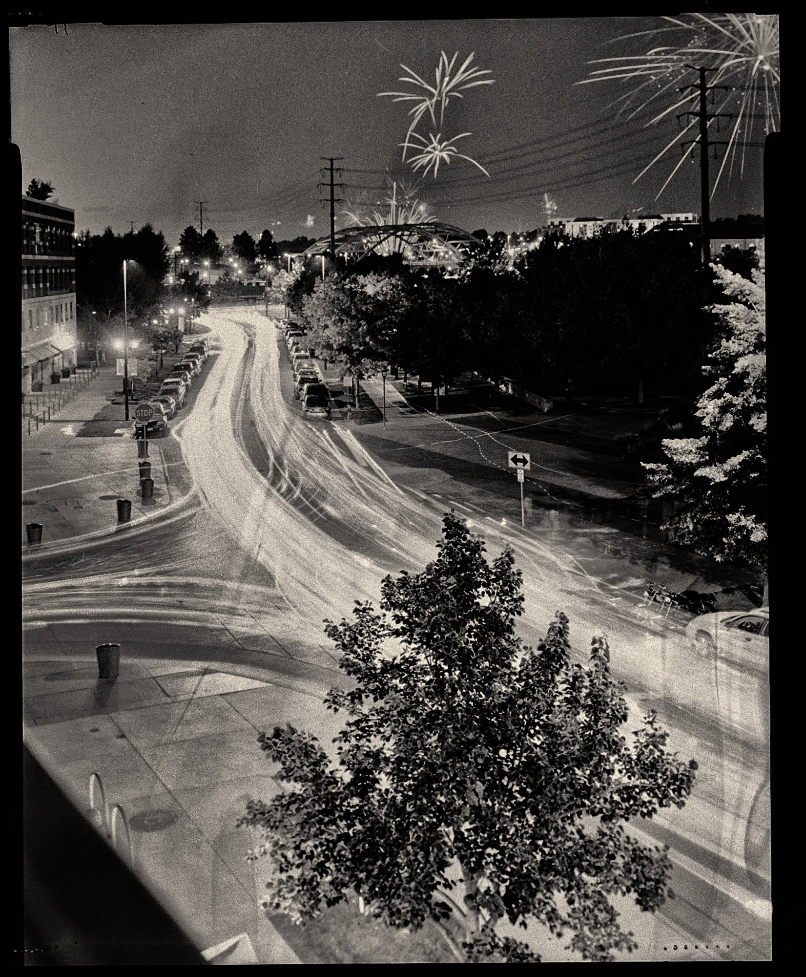 ©Matt Hill 4x5" 4-minute exposure shot with MeFOTO Backpacker