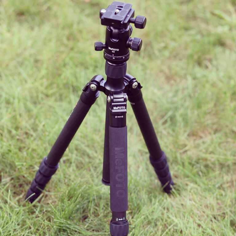 Here is the GlobeTrotter in tripod format. You can convert both the GlobeTrotter and RoadTrip into monopods.