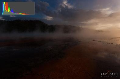 Under Exposed Scene – Yellowstone National Park, WY (USA)