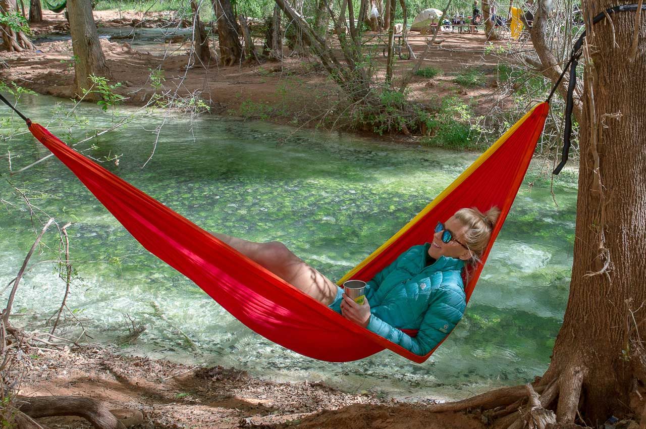 Sure, you don’t need a hammock, but once you plop down on the rocky ground at camp, that extra pound of weight doesn’t seem so bad. 