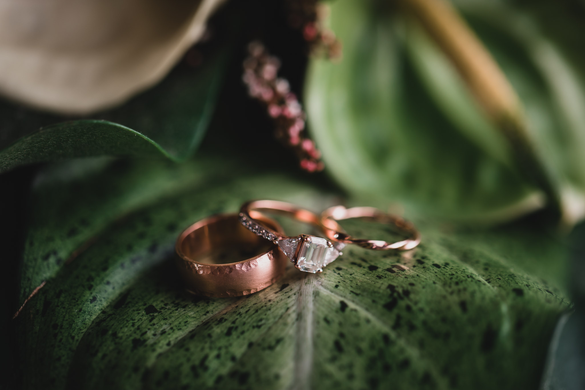 Rose Gold Wedding Bands