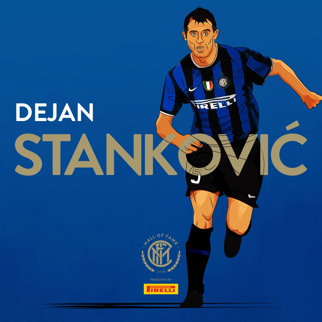 DEJAN STANKOVIC In early February 2004, Stanković played his debut for Inter under head coach Alberto Zaccheroni , a Serie A clash at home against Siena that ended 4–0. On 21 February 2004, he scored a spectacular goal directly from a corner kick to put Inter 1–0 up in Derby della Madonnina versus fierce rivals Milan . Inter finished the league season in fourth place thus qualifying for Champions League. He went on to have a distinguished career at Inter, winning 5 leagues, 4 Coppa Italias, 4 Supercoppa Italias, the Champions League and the World Club Cup (both in 2010).