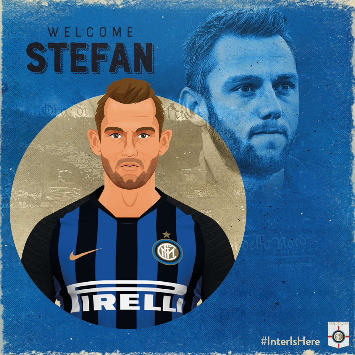 Stefan De Vrij Dutch Centre Back, Stefan De Vrij was another great coup for Inter as they snapped him up on a free transfer from Serie A rivals Lazio. De Vrij was wanted by a number of clubs but has joined Internazionale to add real quality to their defence.