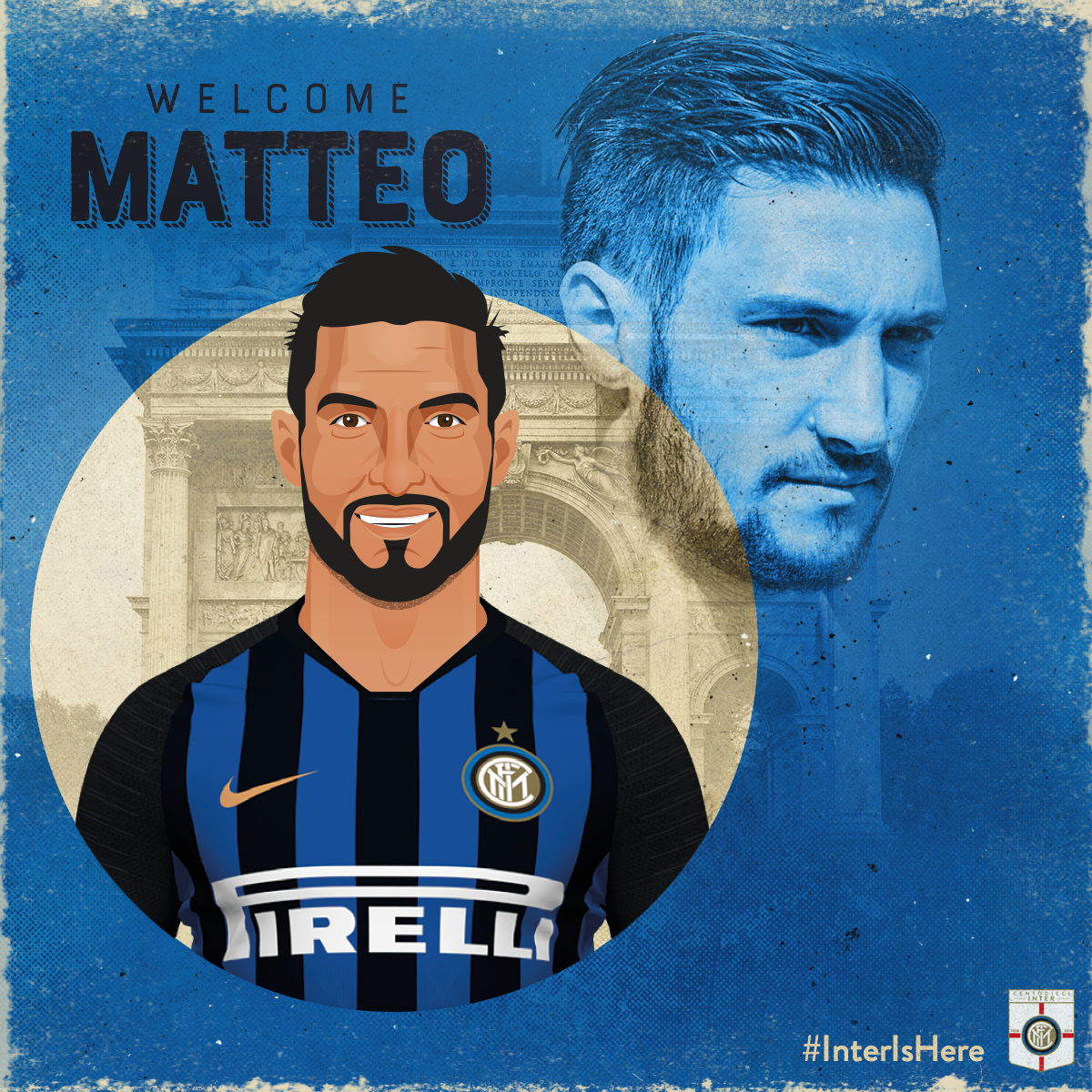 Matteo Politano The exciting young right wing back has initially been brought in on loan from Sassulo with an option to buy at the end of the season. An Italy U21 international, Politano was coveted by a number of top clubs but chose Inter.