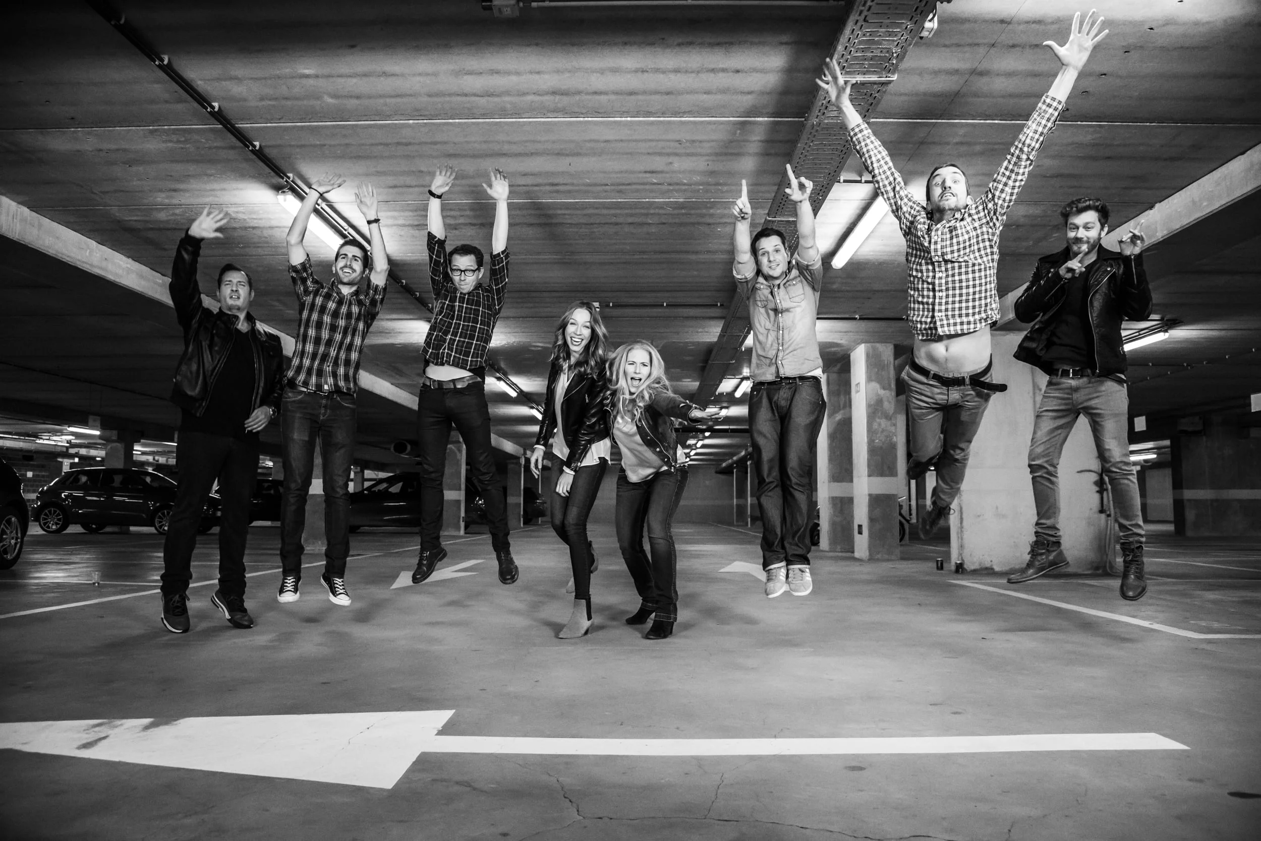 L'équipe de la radio pop rock Mint