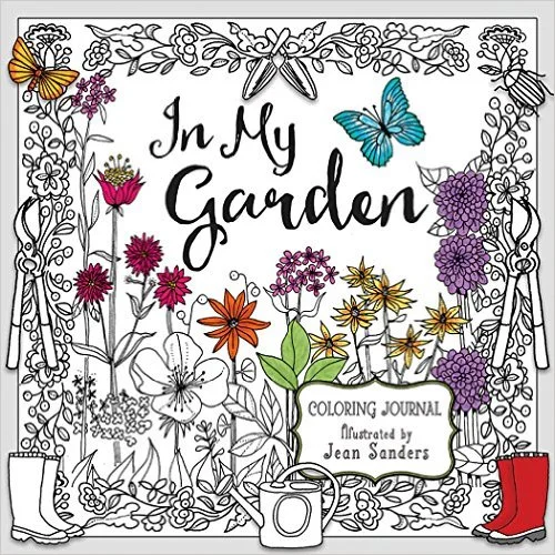 In My Garden - Coloring Journal