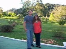 My wife Madalena and I on vacation in Brazil.
