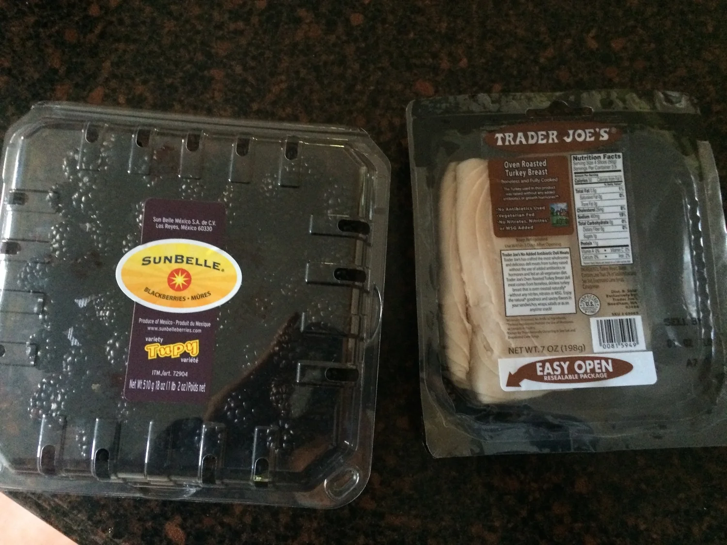 My breakfast...