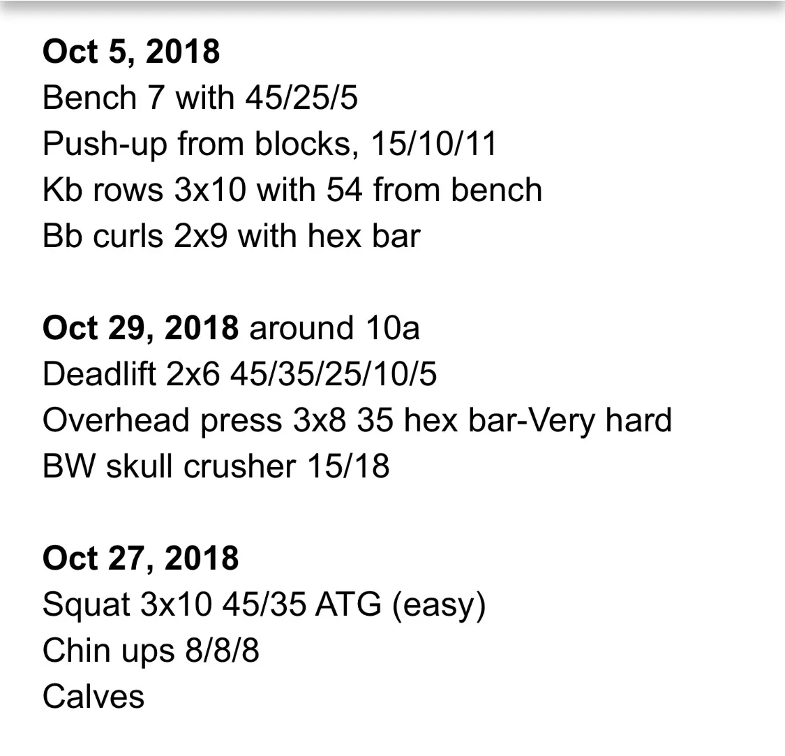 Note, there is a break here between dates as I was running for awhile.
