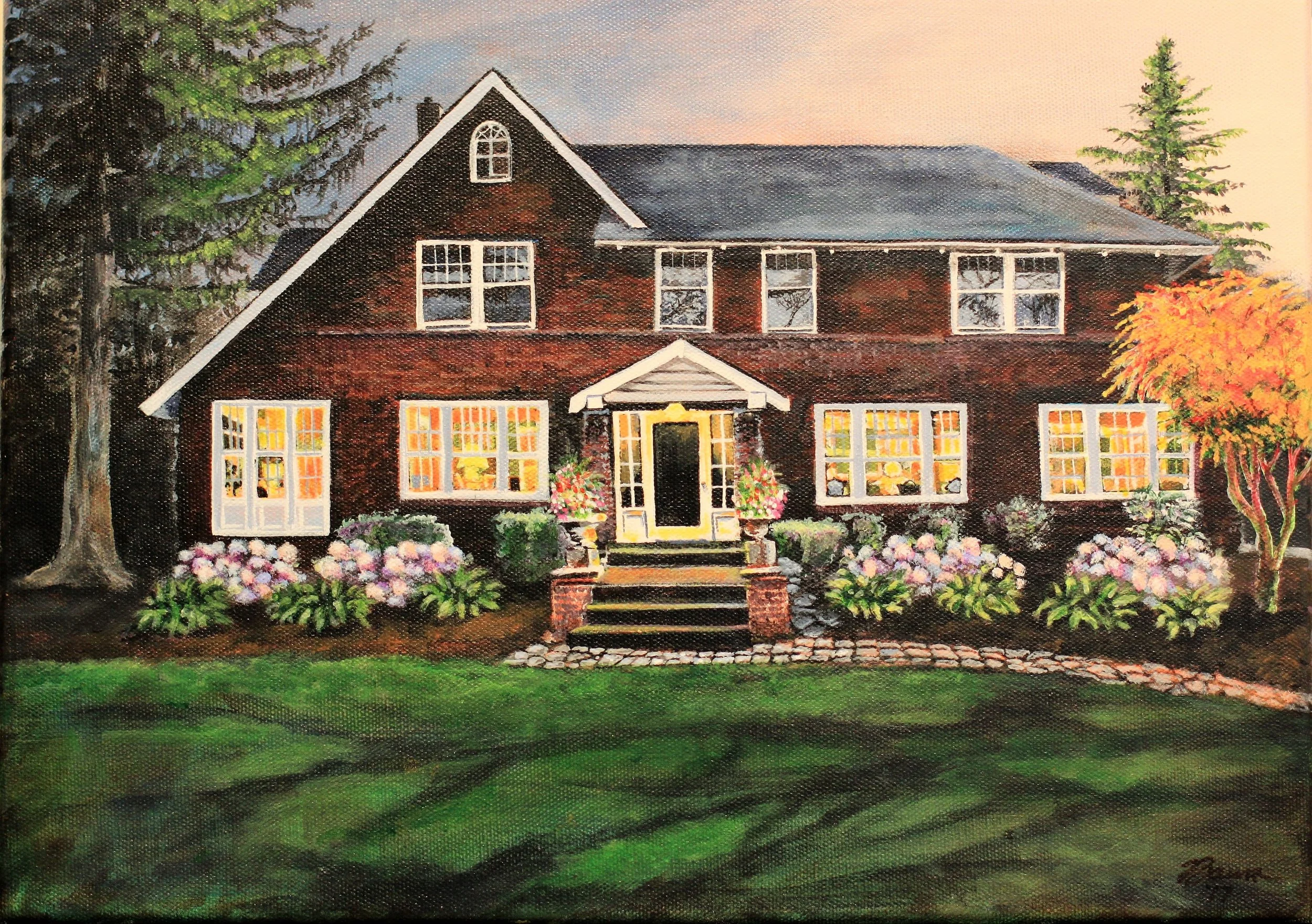 Michele's house 11x16.JPG