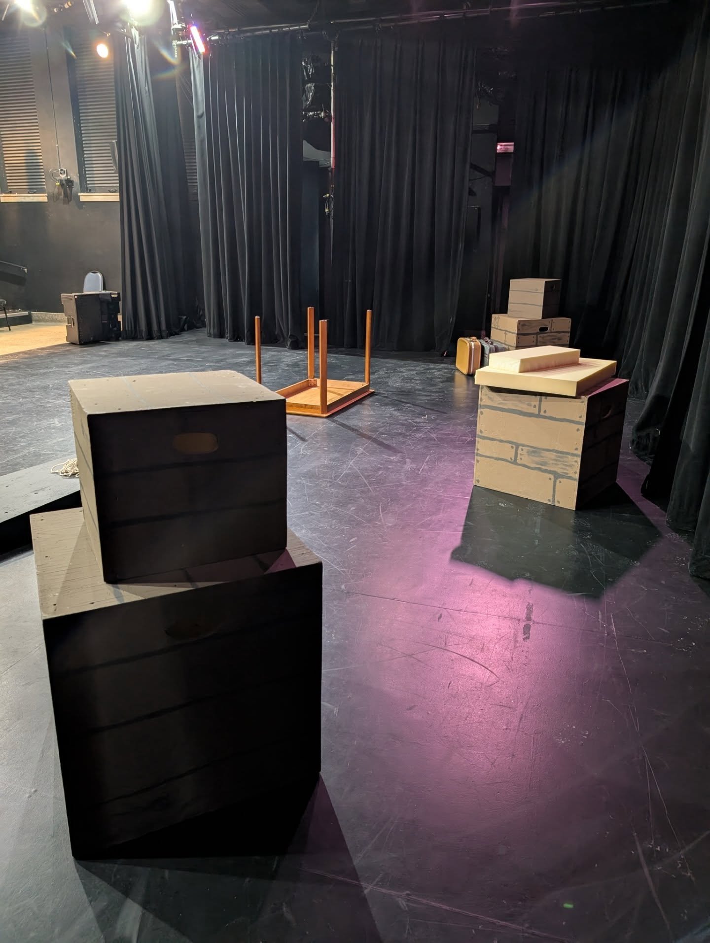 It's move in day for Treasure Island. We've got 2 days to get ready for our Opening Night on Wednesday! Tonight our actors will have their first chance to practice their moves through the audience for maximum comedic effect.

#youththeatre #wrawesome