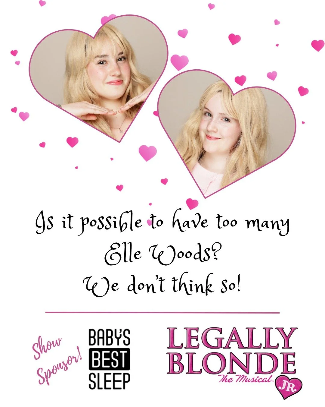 💕Two Elle Woods?💕

That's right! We double-cast our shows, so we have two of everyone. In fact, since we have two different casts (Gold and Diamond), why not come and see the show twice?

See you in Cambridge this week!

#wrawesome @cambridge_arts_