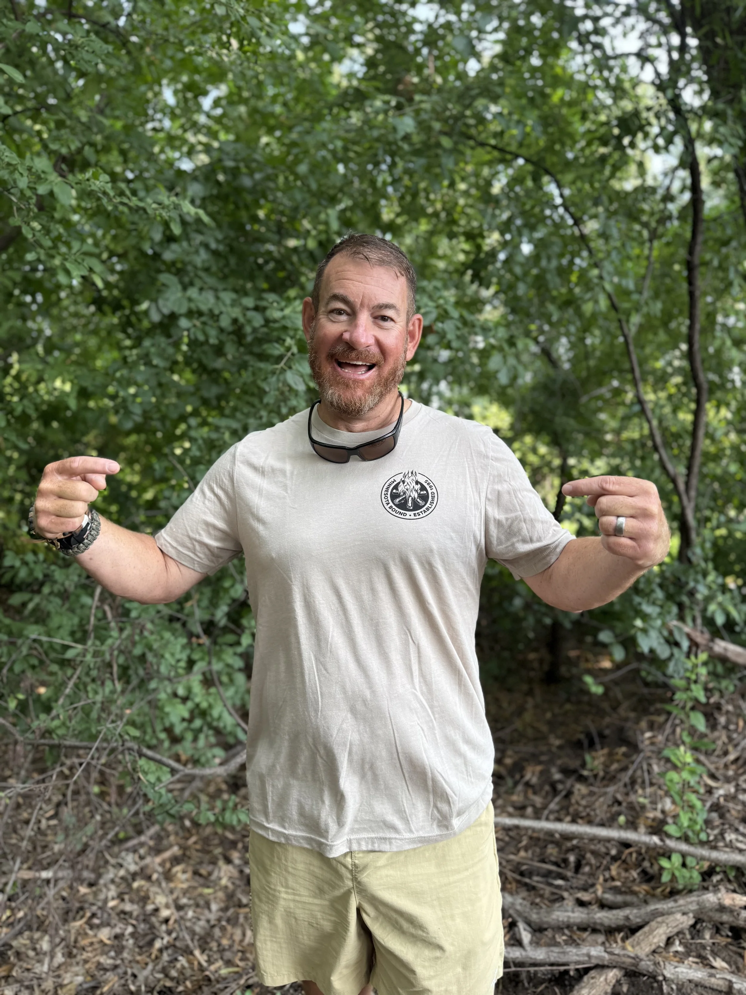 Tan Campfire T-Shirt