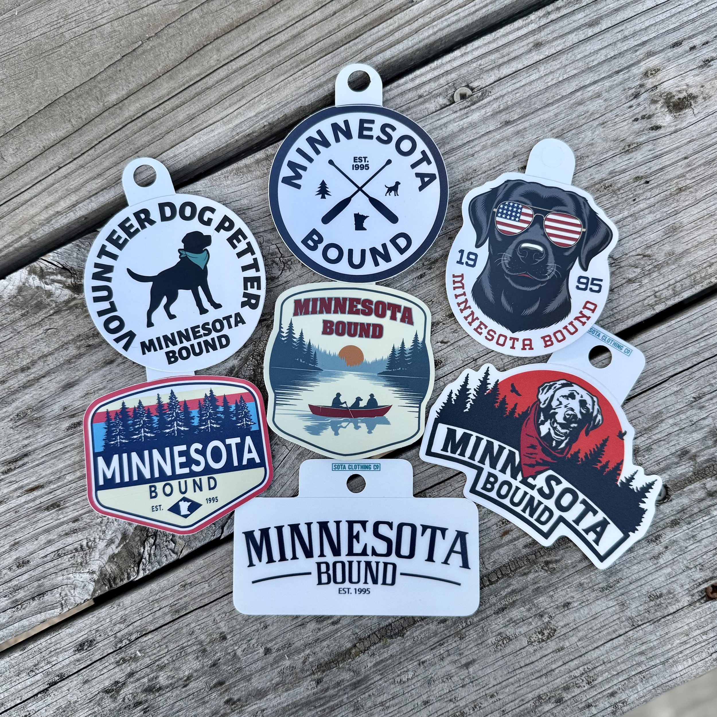 MN Bound Stickers