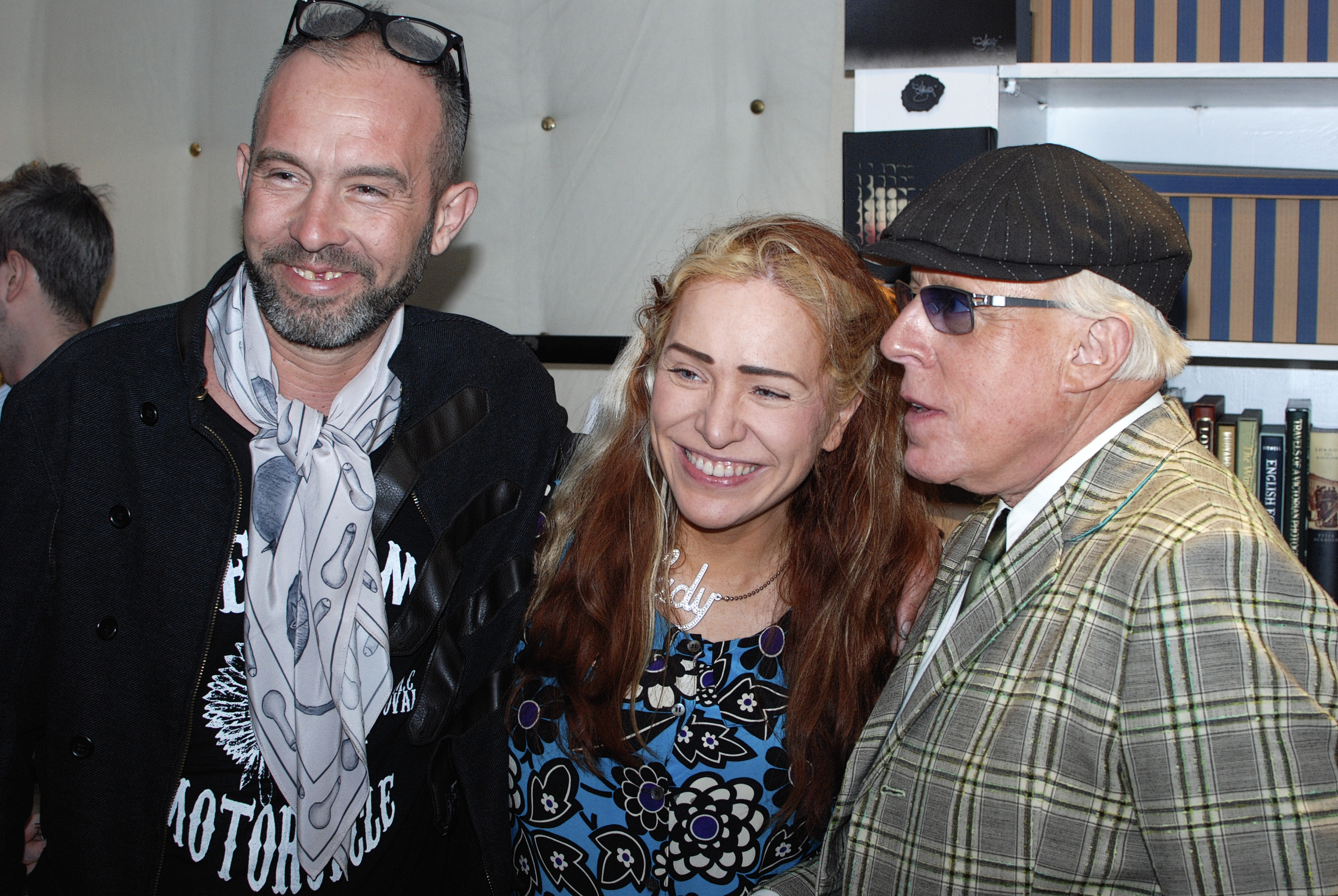 At the opening night of the original Oval shop, which was honoured with an appearance by Antony Price, the man who invented the fusion of fashion and music, with Roxy Music (photograph by Kris Allen).