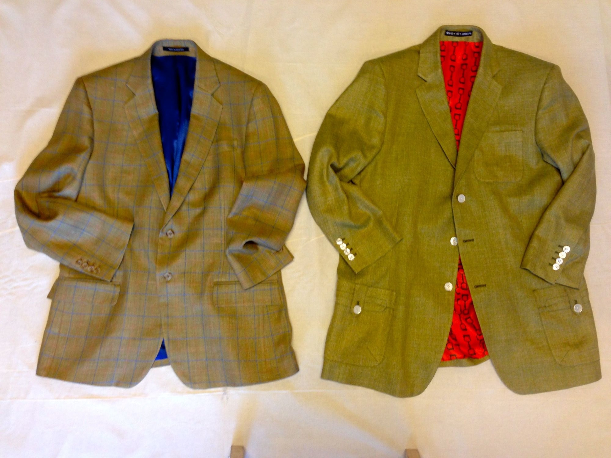 Silk & Linen mix jackets