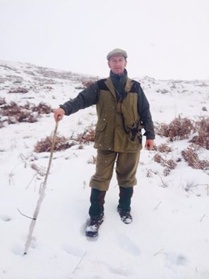 Russell rocking the full look in his natural habitat of Dumfries & Galloway.