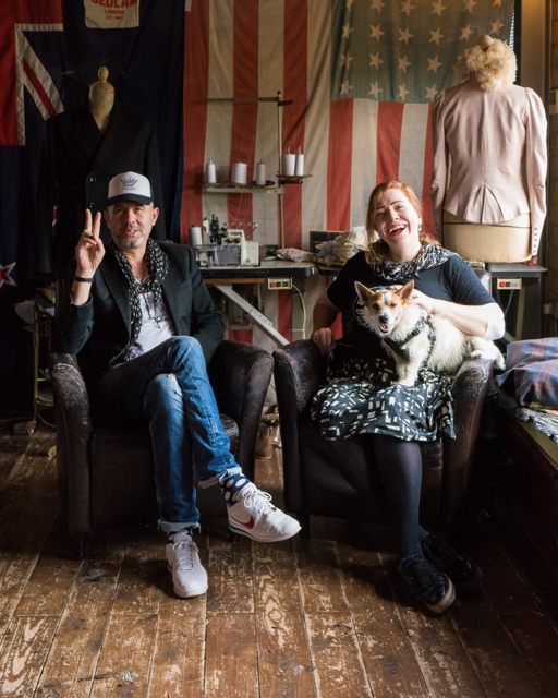 The Bedlams - Mr Wesley, Lady C & Brian, Hound of Bedlam - as taken by Sadia Barlow