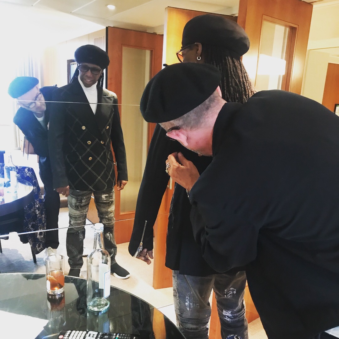 The man himself, Nile Rodgers, declared, "As they say, 'There are suits and there are 'suits'. This one is the latter. Bespoke Clothing at its finest."