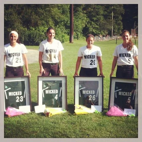 Danielle DeMarco, Marisa Ferguson, Alyssa Bua, Monica Macchiarulo